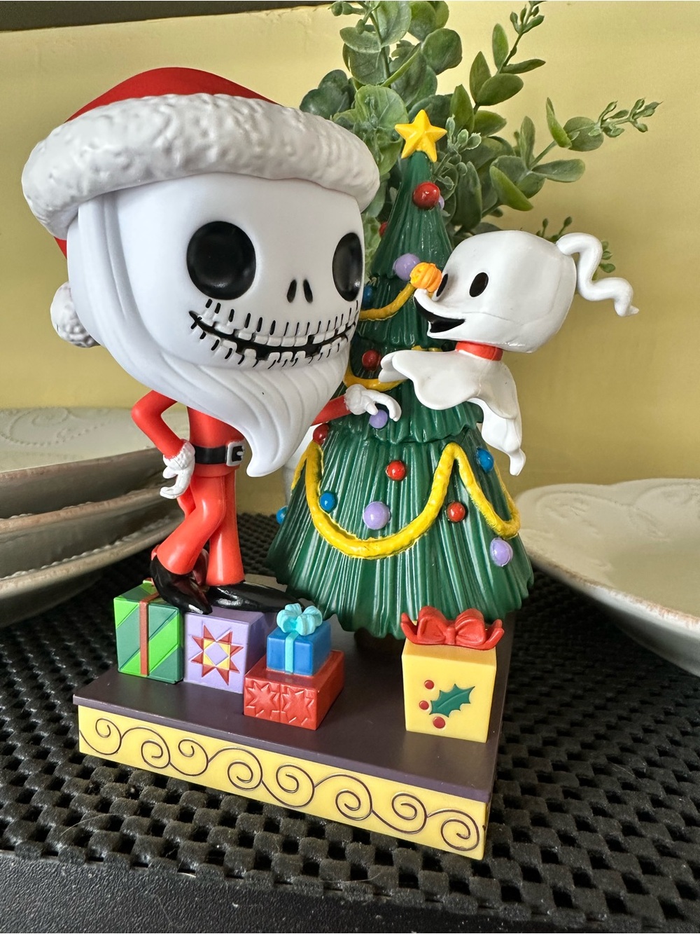 The Nightmare Before Christmas Santa Jack & Zero Deluxe Funko Pop Figurine